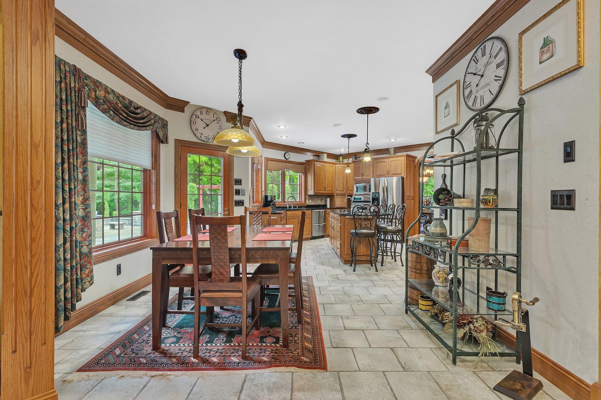 Informal Dining Room off the kitchen.