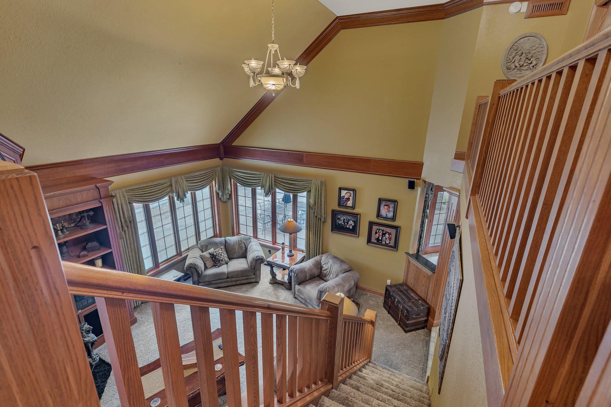 Staircase to the sitting room