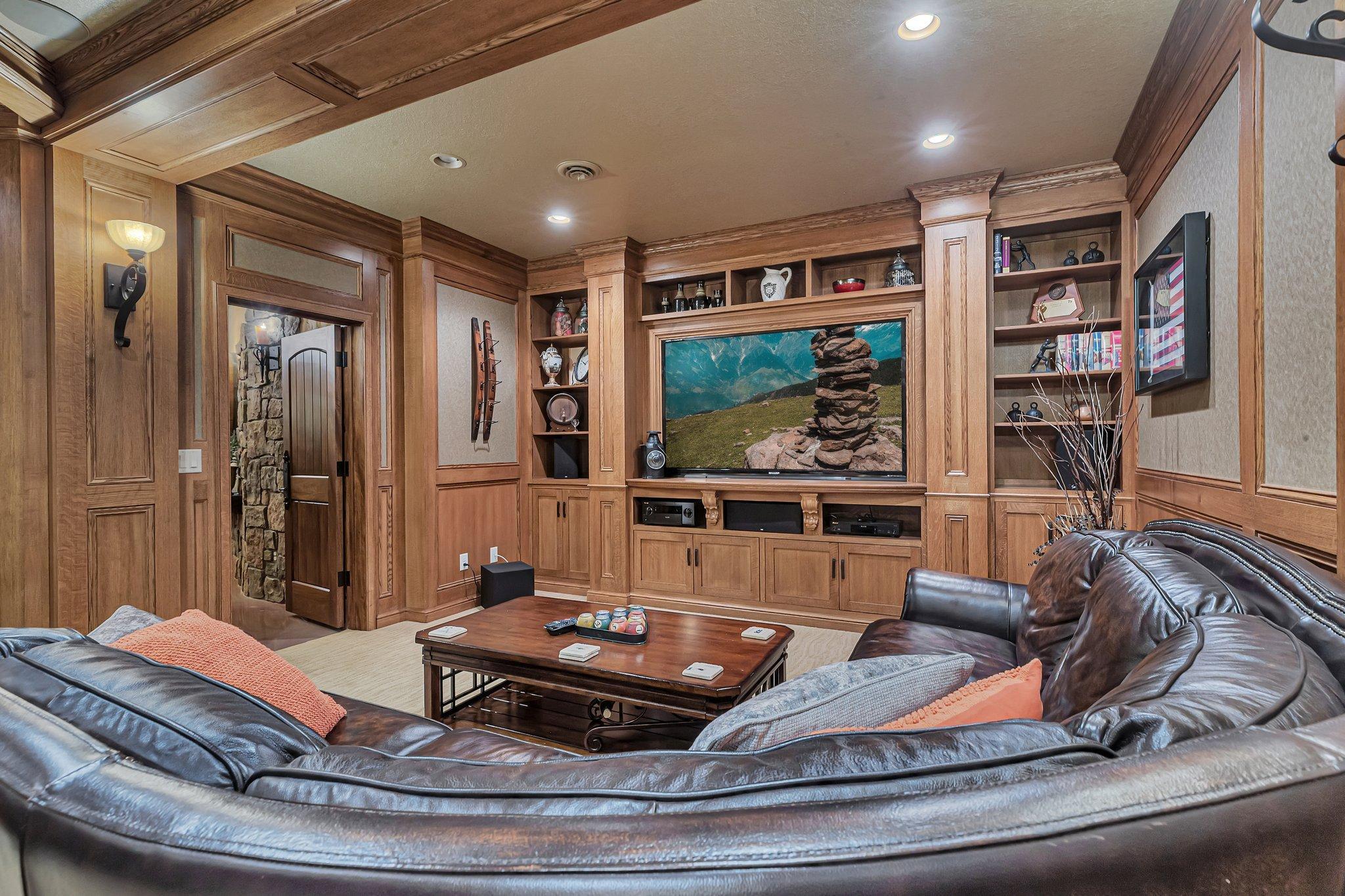 Enjoy watching the big game here with friends!