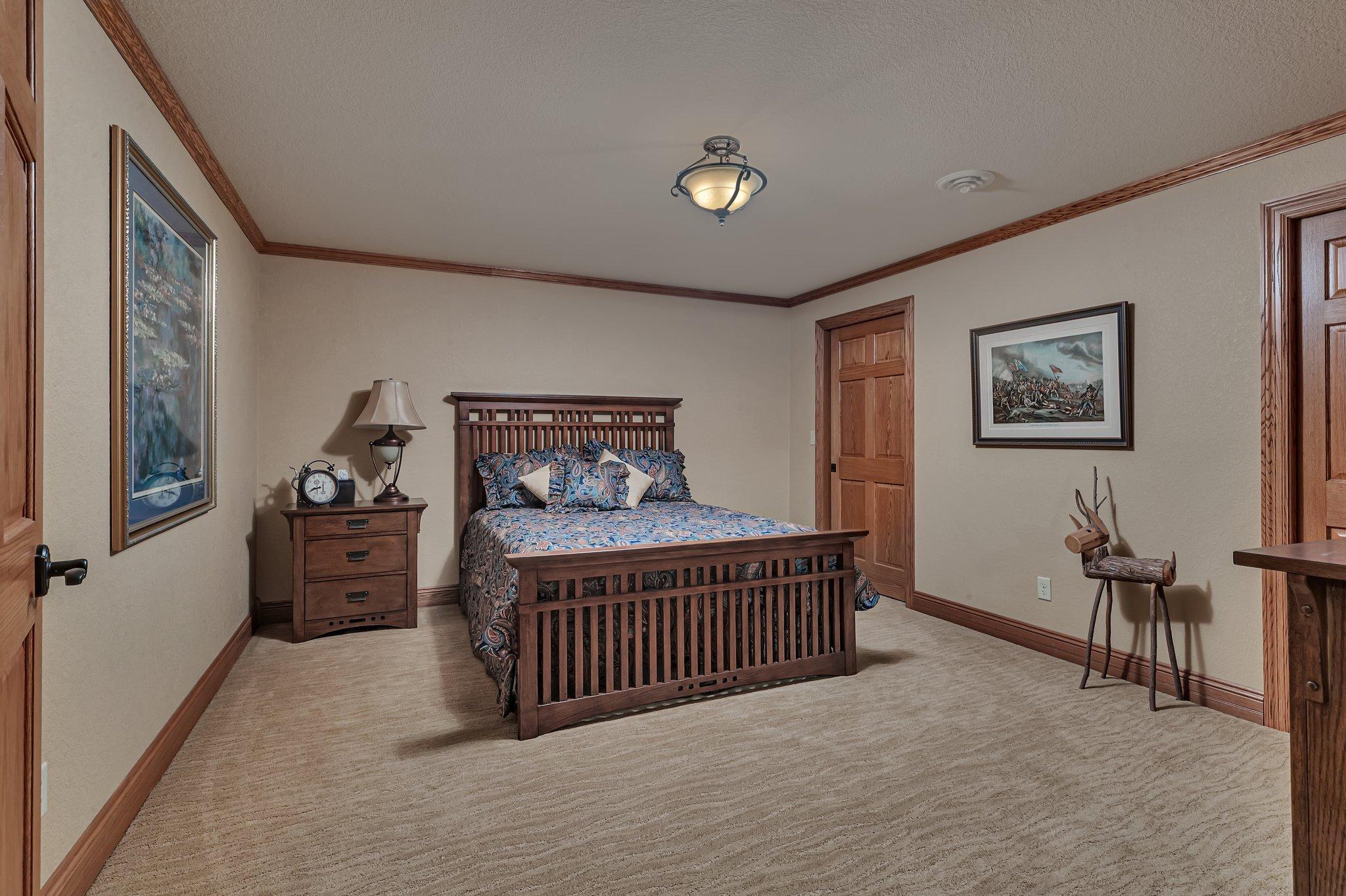 4th Bedroom - Lower Level (needs egress window)