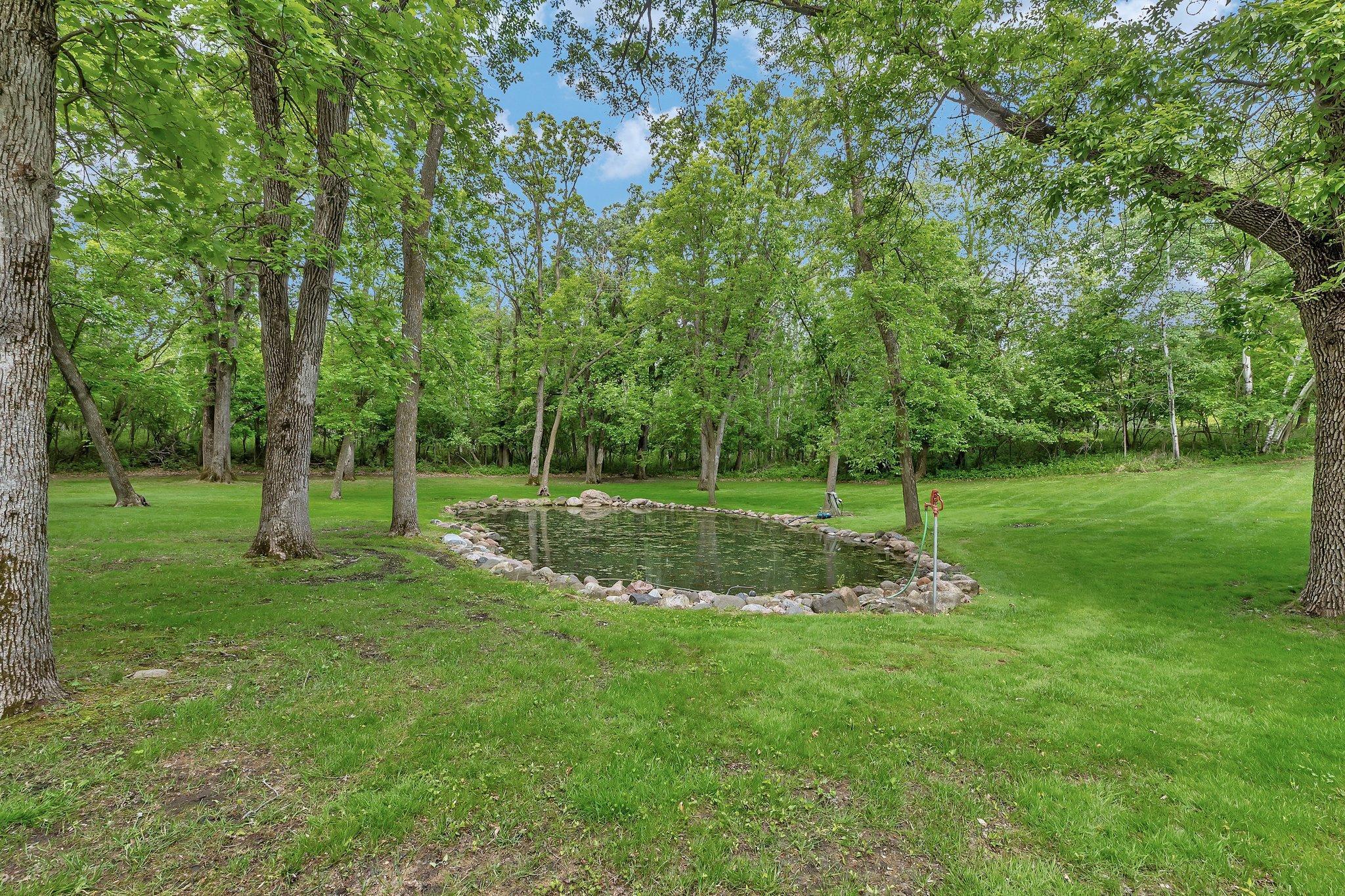 Pond...used for the sprinkler system