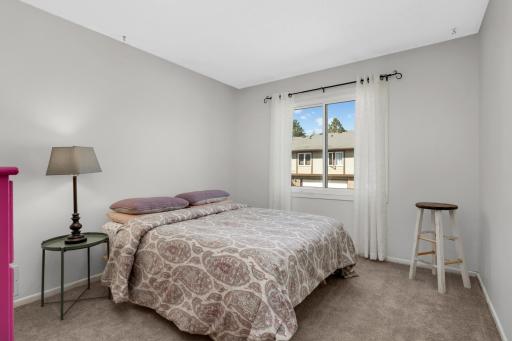 Upper level bedroom one (closet not shown in photo).