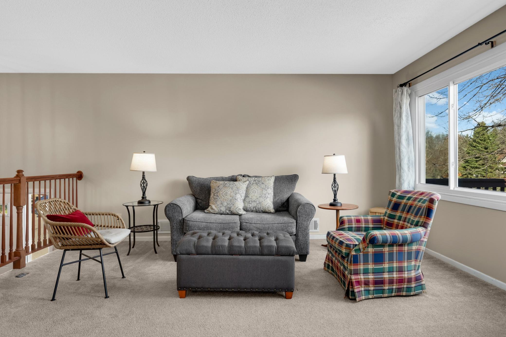 With two living spaces, this floor plan will accommodate multiple gatherings comfortably.