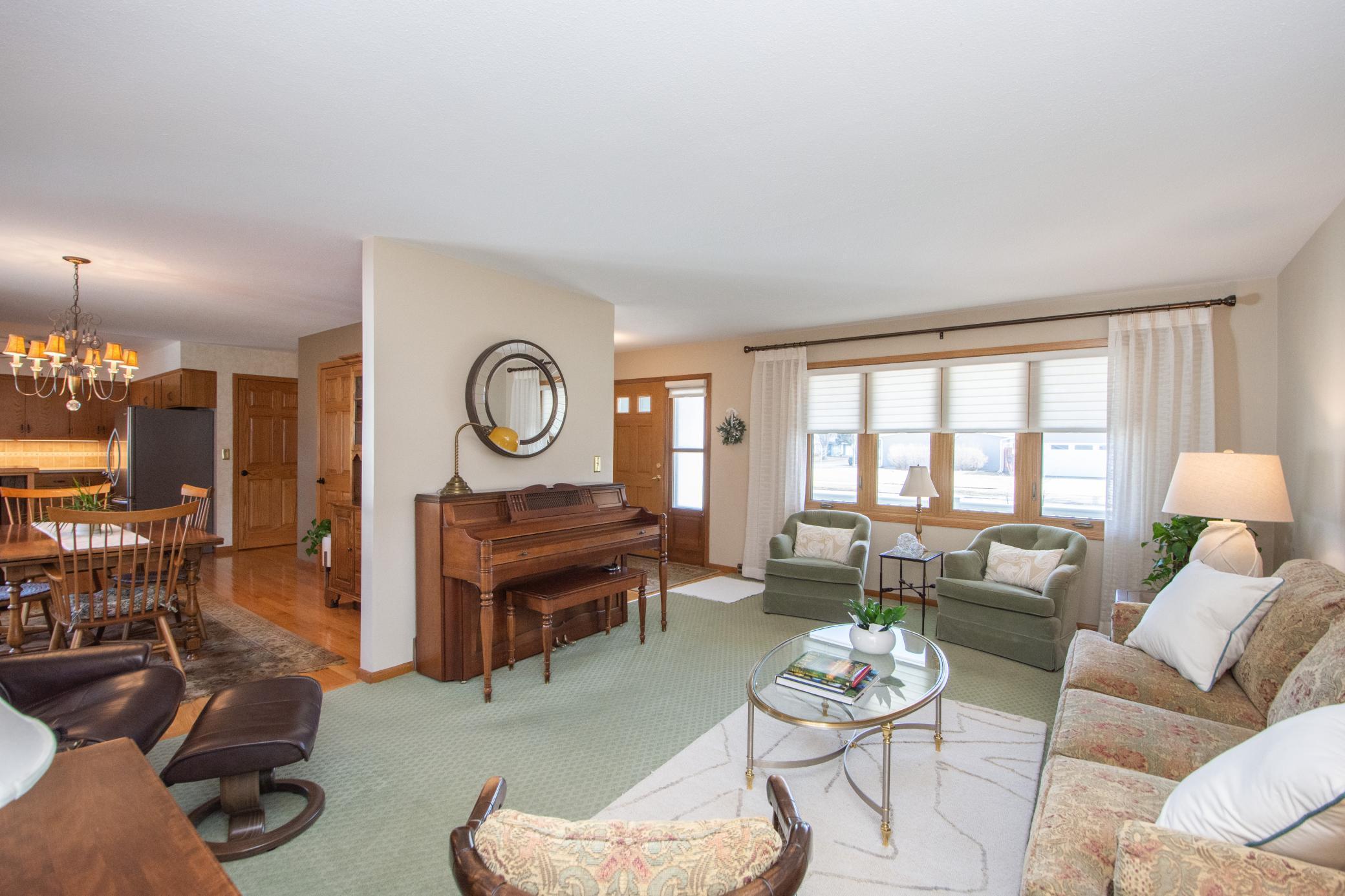 Beautiful Well-Lit Living Room