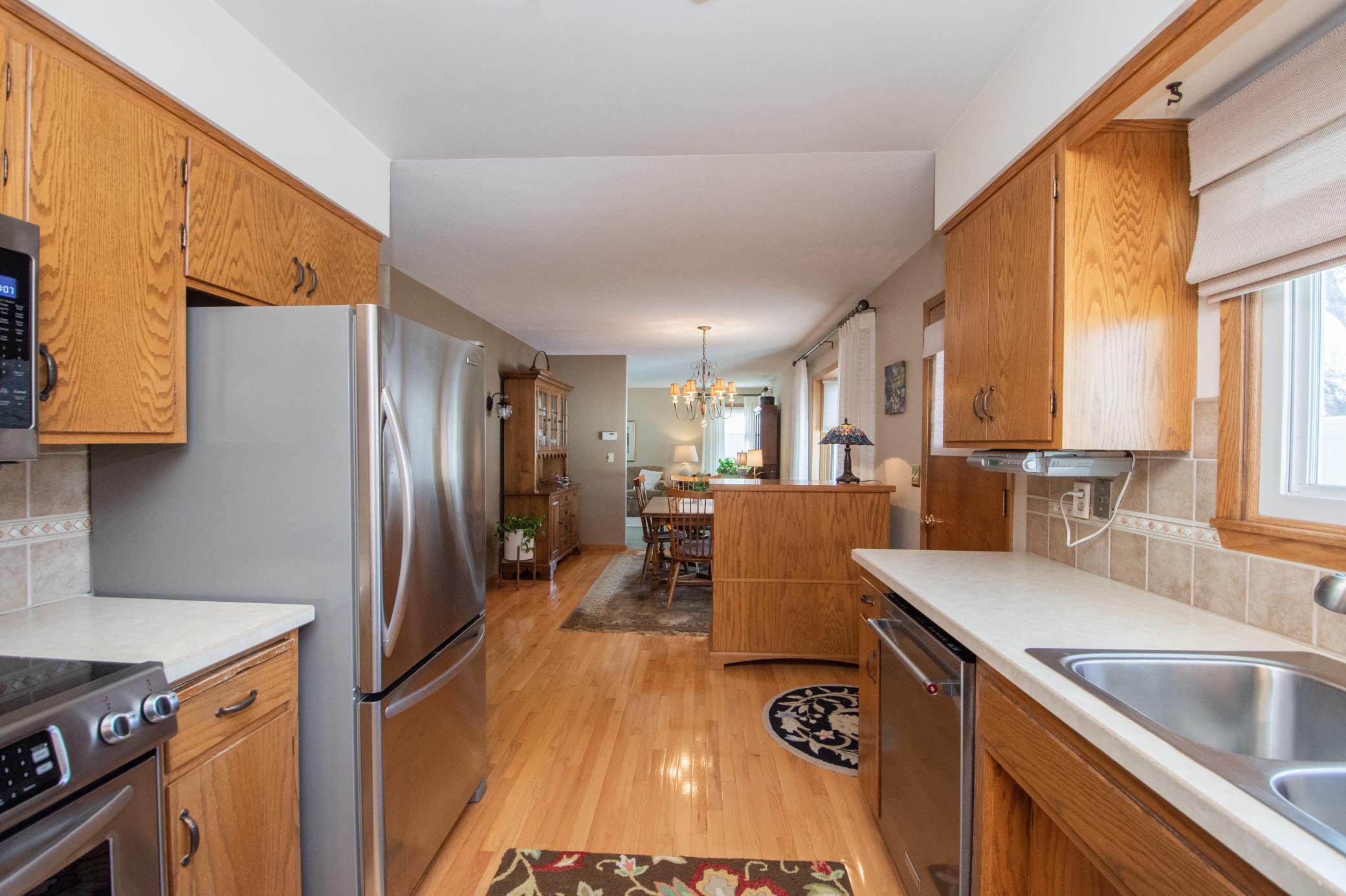 Open View from Kitchen