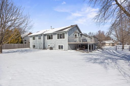 Great lot tucked in a quiet neighborhood in the heart of New Prague.