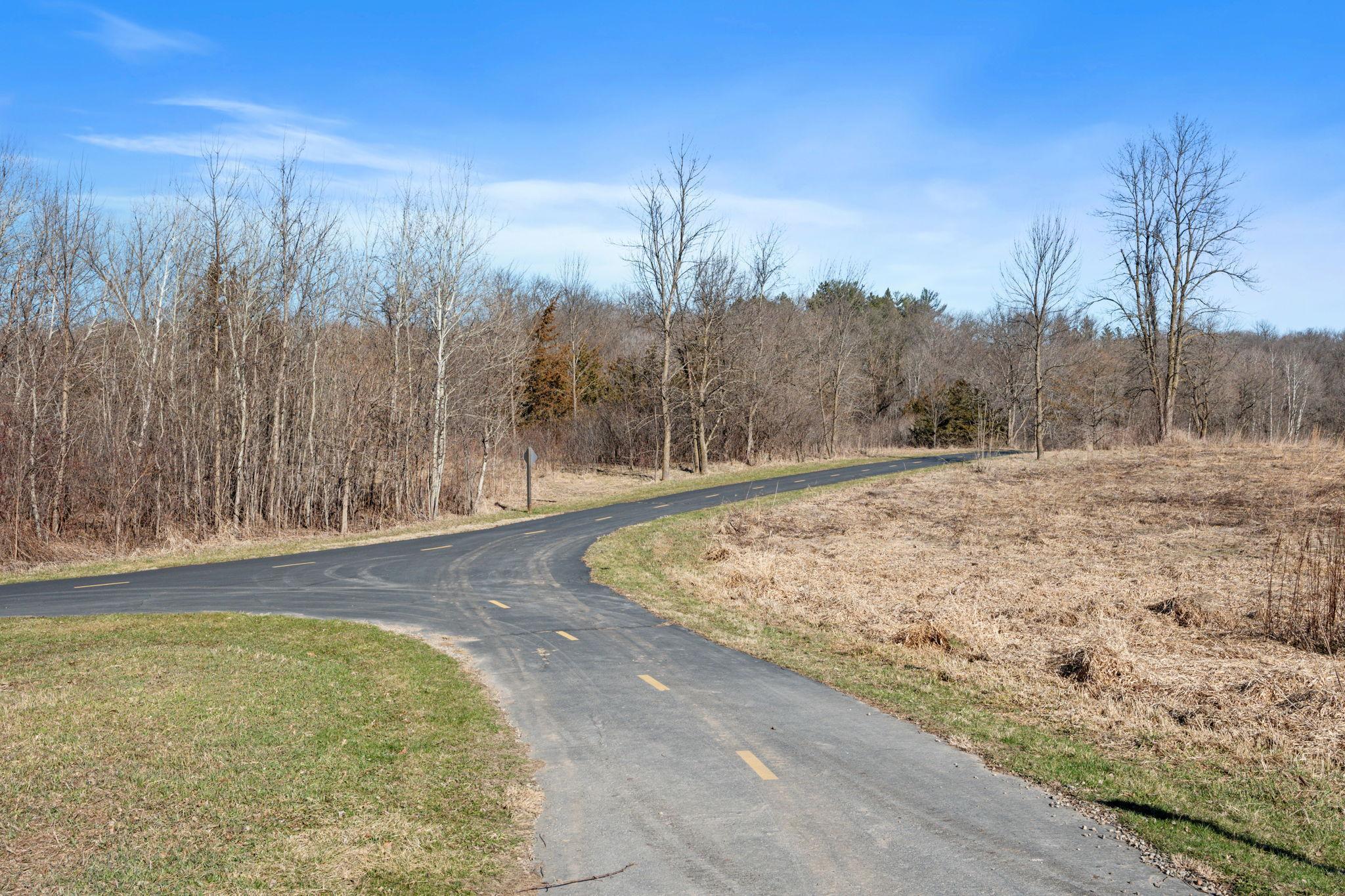 Lake Rebecca Trail Head just down the street