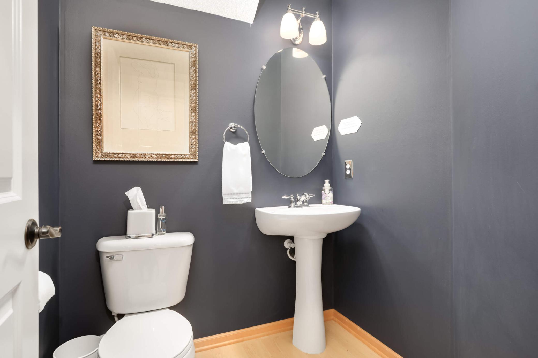 Main floor bathroom.