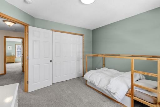Both secondary bedrooms have large closets