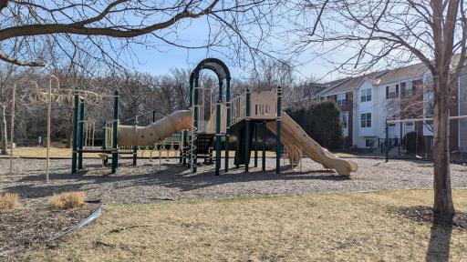 Just down the same pathway, about a block, you'll find a play space for kiddos...