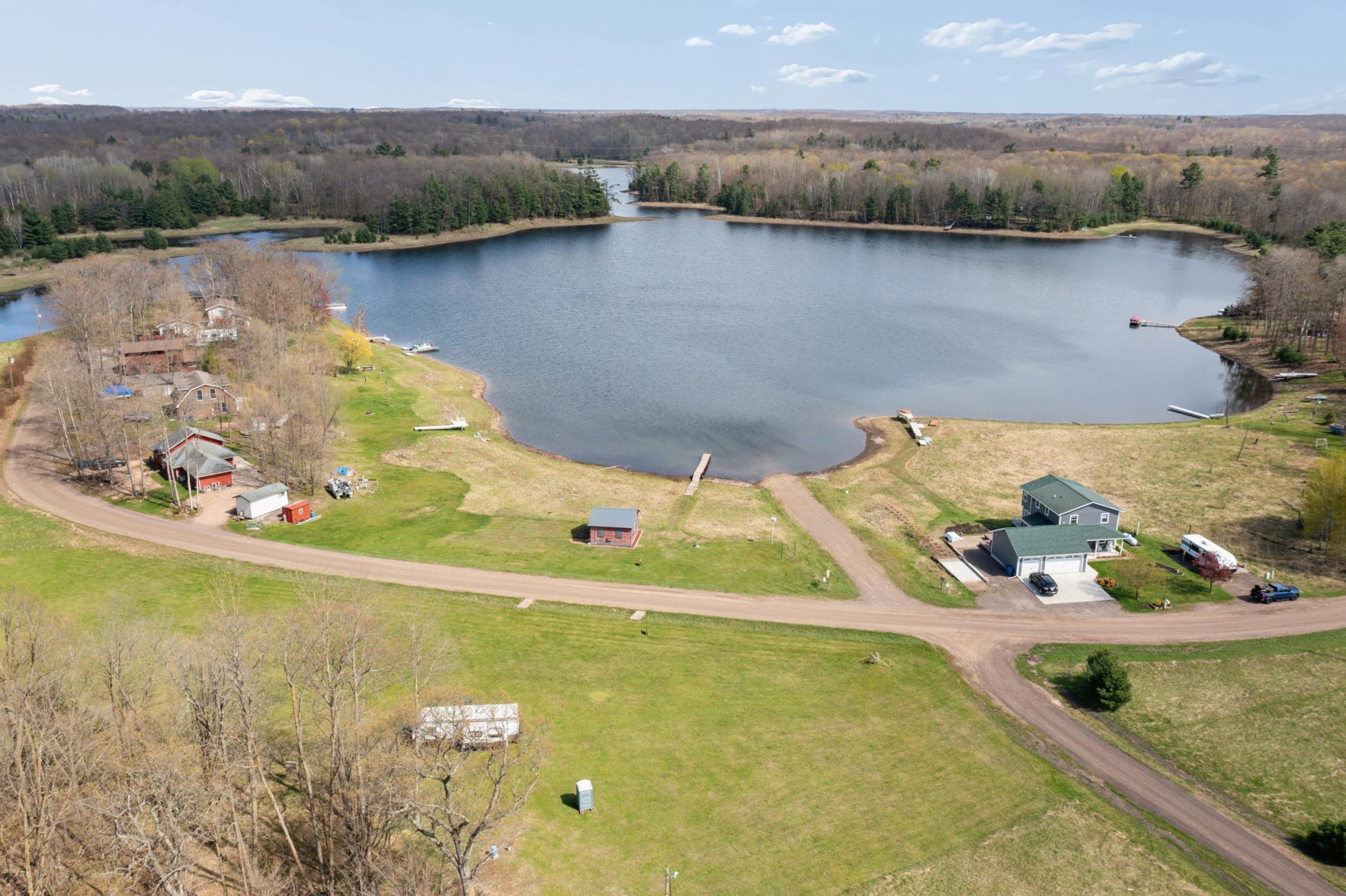 316 Wennerberg Shore Drive - Birds eye view