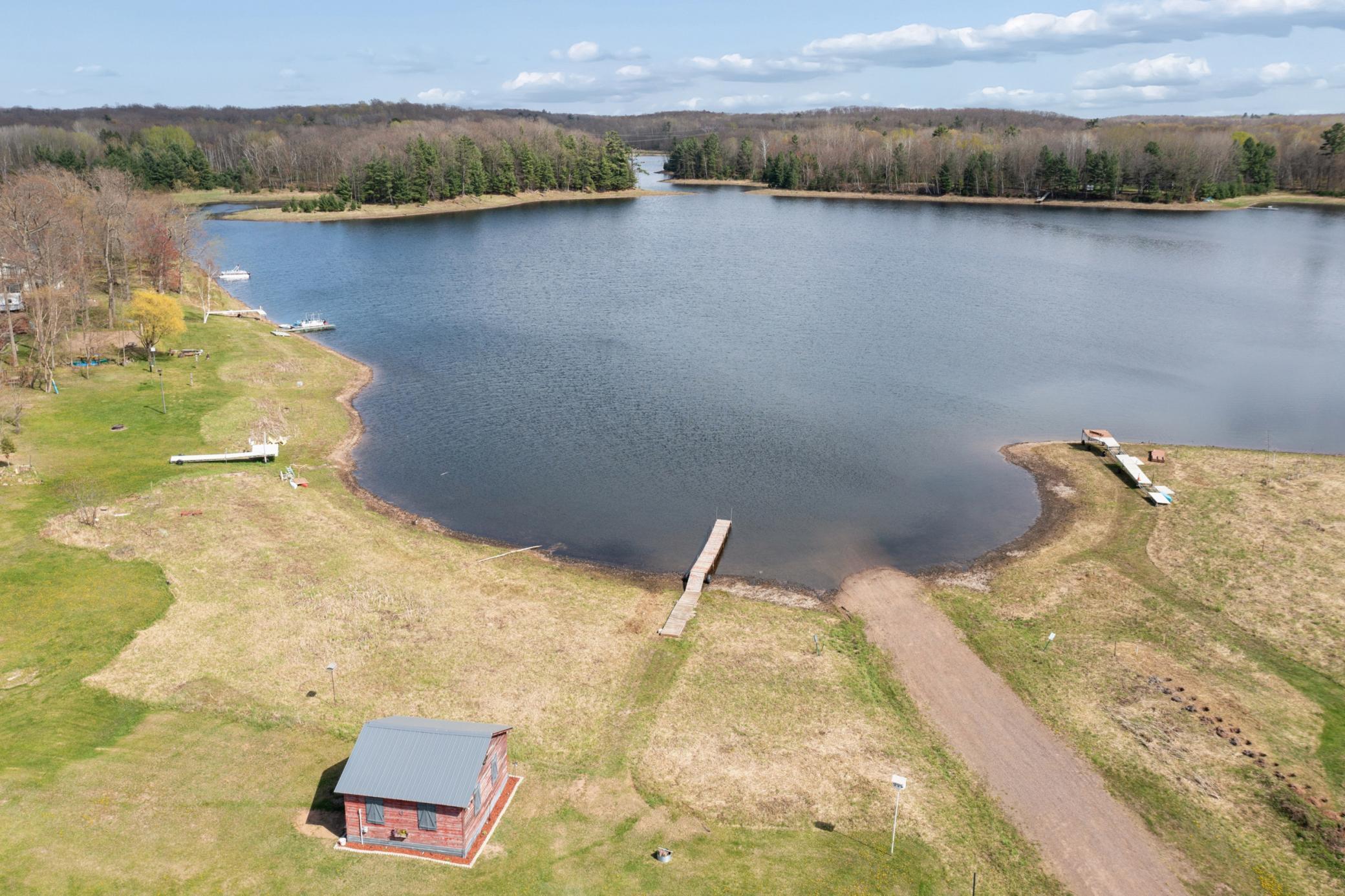 316 Wennerberg Shore Drive - 2.5 acres to spread out, relax, and enjoy lake life.