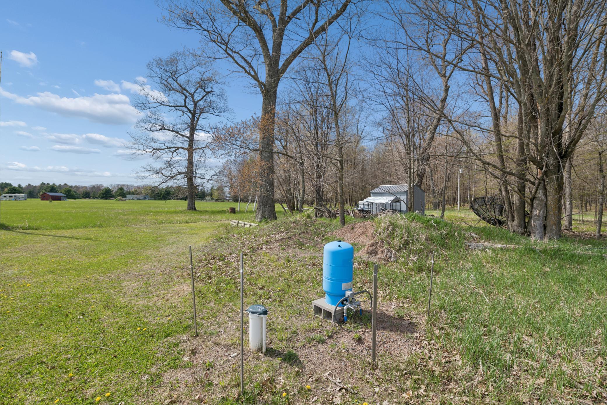 316 Wennerberg Shore Drive - 140 foot well and electric were installed in 2021 making this a strong head start for future possibilities.