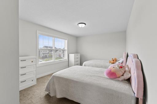 All 4 bedrooms on the upper level are extremely spacious.
