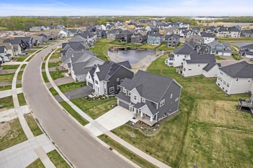 Experience life in Evanswood! This highly desirable community is situated with Rush Creek running alongside & close proximity to the vibrant Arbor Lakes area & walking distance to a new elementary school opening in the fall!