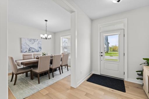 Entertain in style in your front dining area which will be host to hours of conversation and memories made.