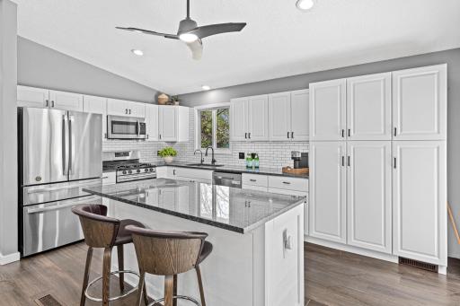 From the granite island and custom maple pull-out organizers to the high-end EcoWater softener and under-sink purifier installed in 2020, this kitchen was built for people who appreciate the details that actually matter.