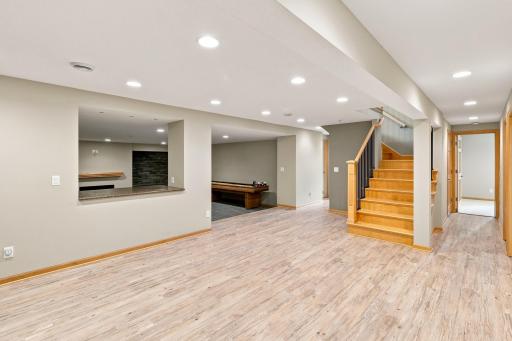 Downstairs view