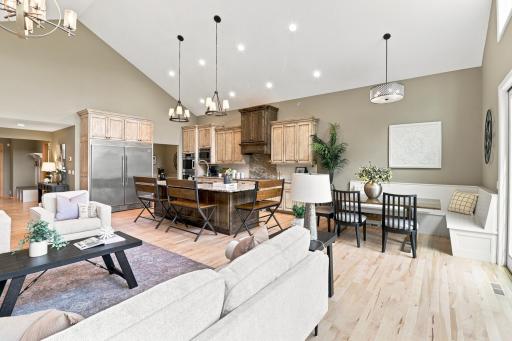 Spacious layout