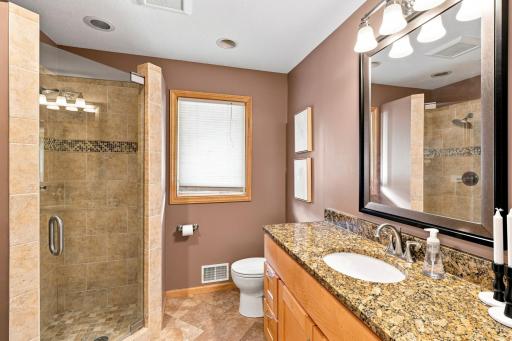 3/4 Bath upstairs