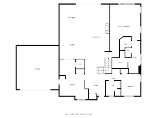 Main Level Floor Plan
