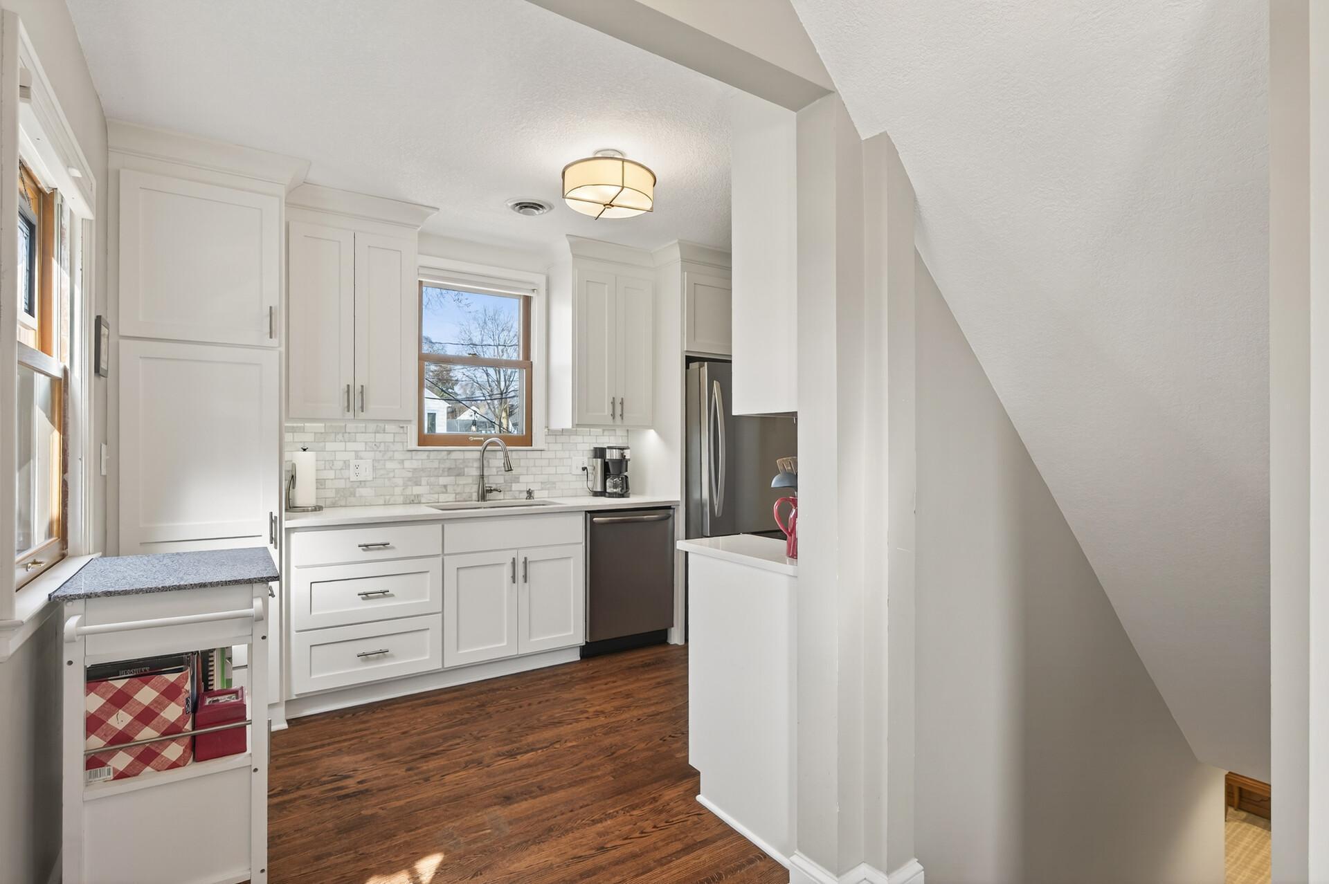 Recently updated kitchen