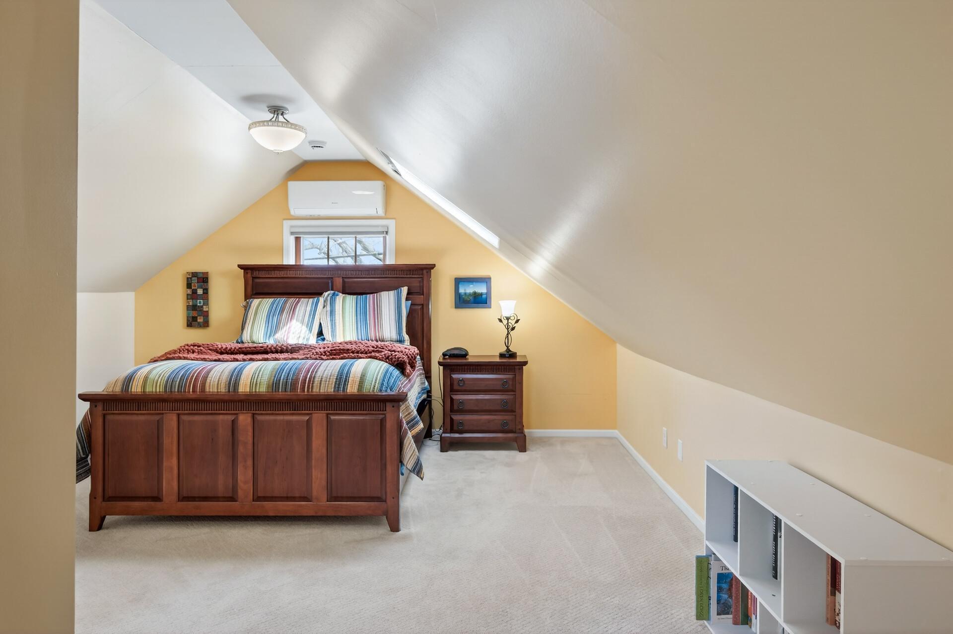 Spacious upper level bedroom #3