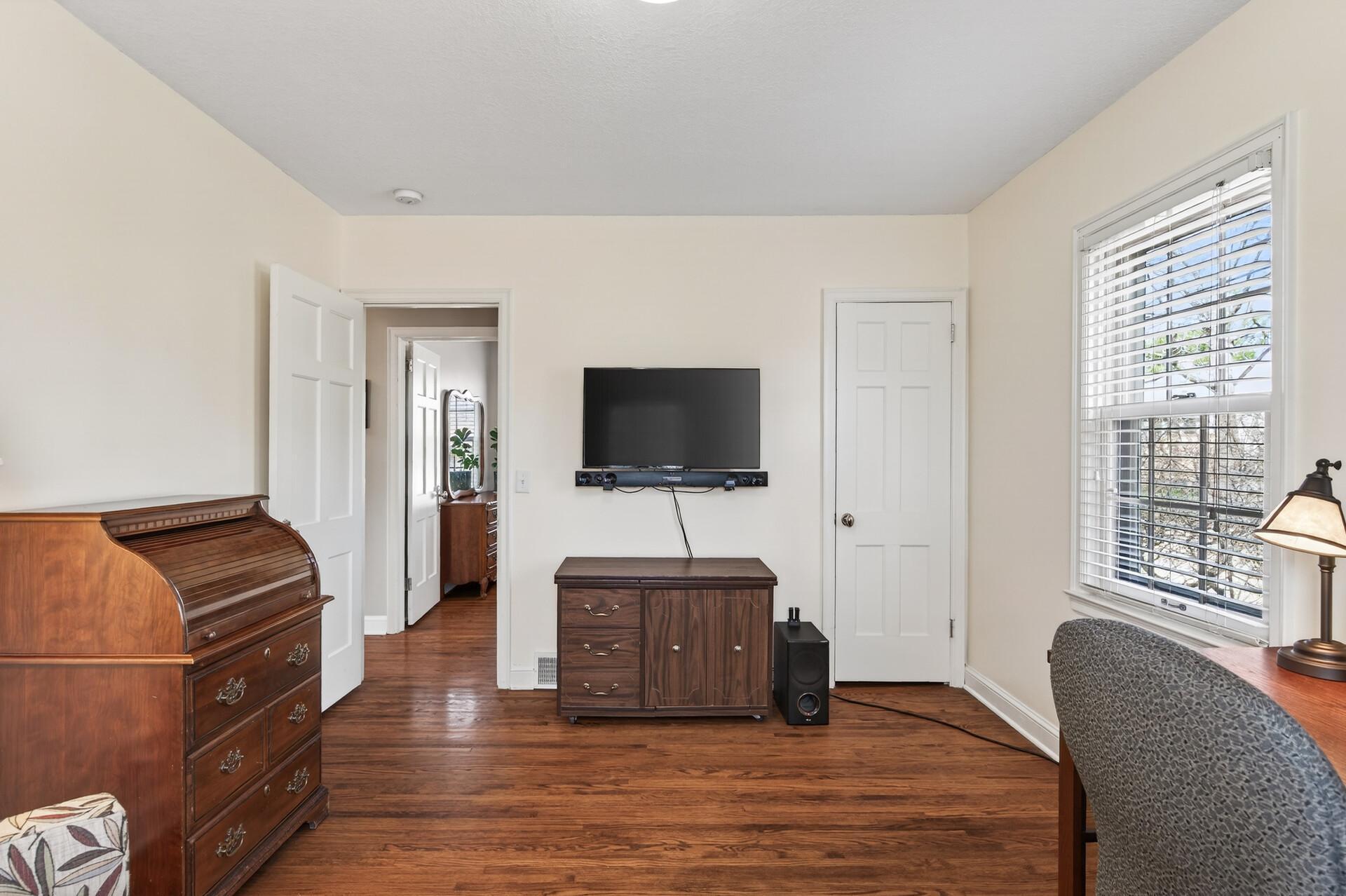 Main floor bedroom #2 (currently used as an office)