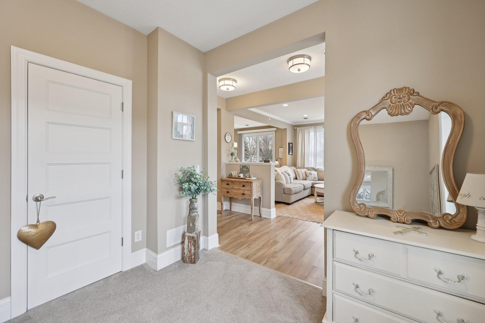 Office/Bonus room to foyer and living room