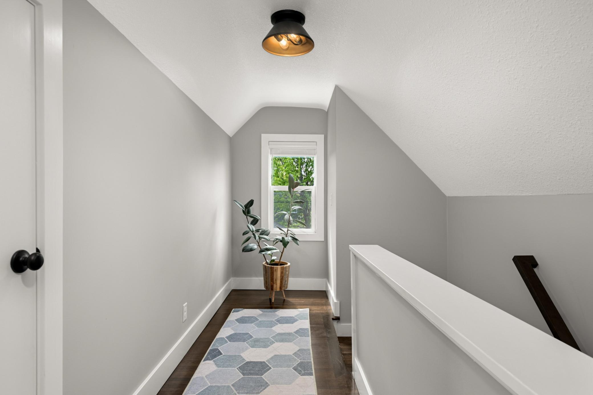 An inviting entrance to the 2nd floor primary suite.