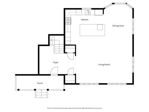 Main level floorplan