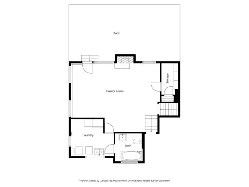Family room level floorplan