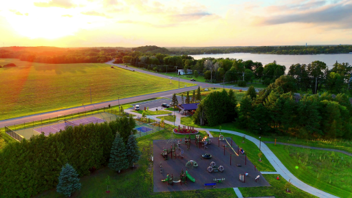 South Shore Park right across the street