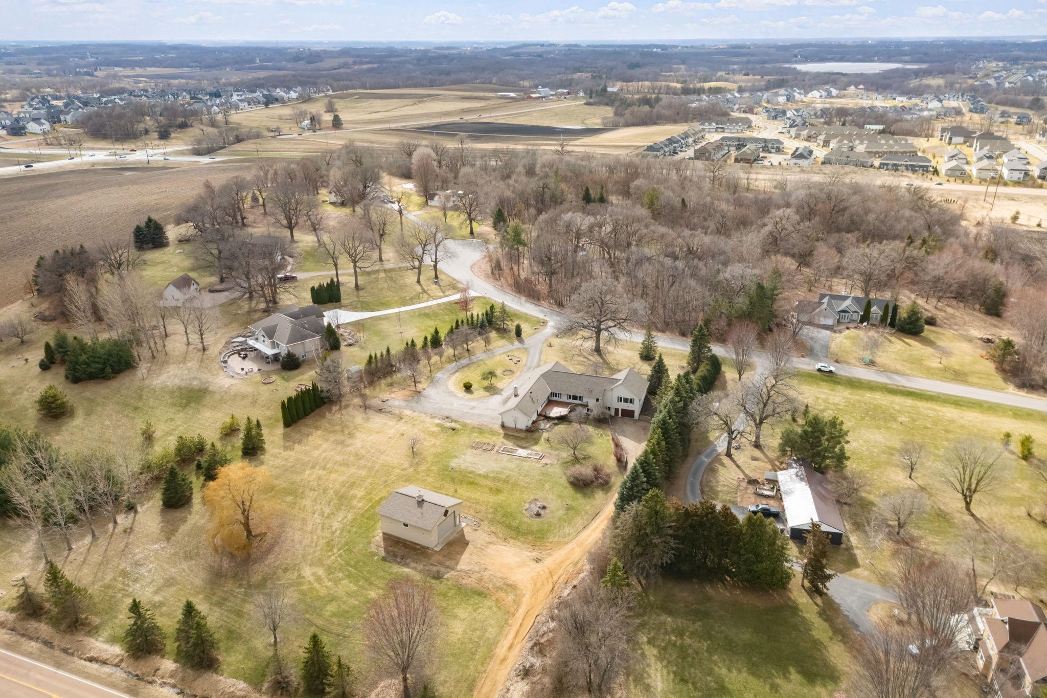 Private 2.5 acres ready to make it your new home!