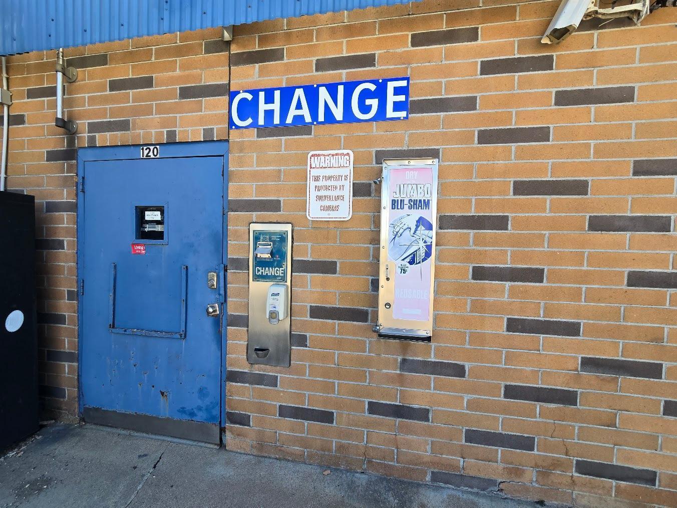 Office door & back room to utility room