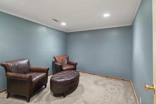 Non-conforming 5th bedroom in basement. Would also make a great play room, workout room, or office!