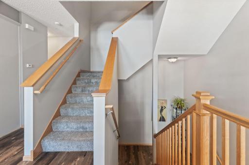 The newer carpet is in fabulous condition. The current homeowner is a meticulous cleaner.