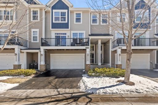 It's great to have a covered apron and front porch on those rainy days