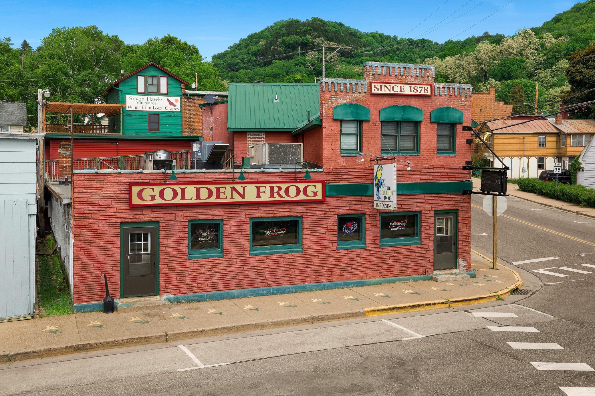 Can be purhcased as a package deal with The Golden Frog Restaurant & Saloon for $799,000