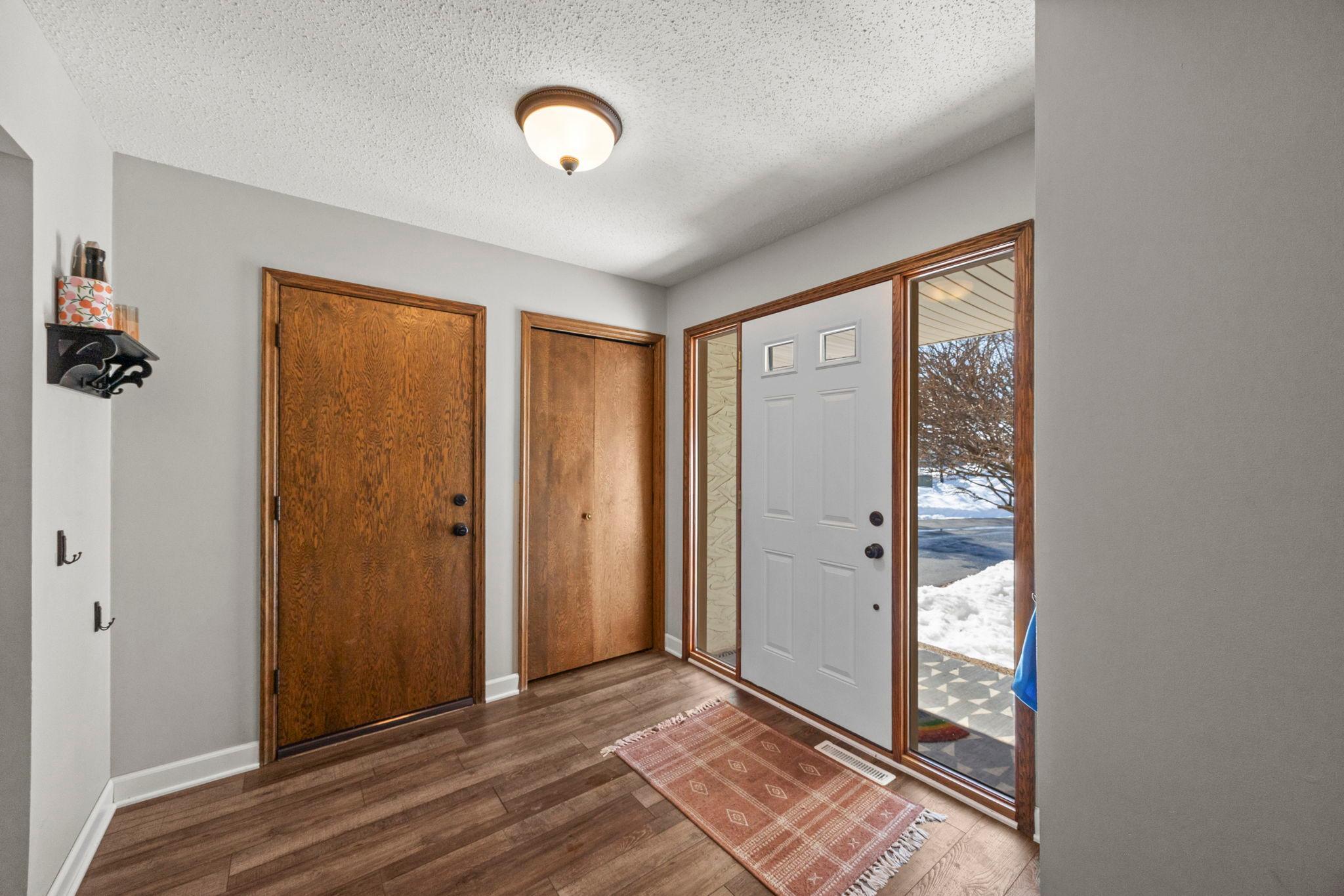 Front entrance of the home