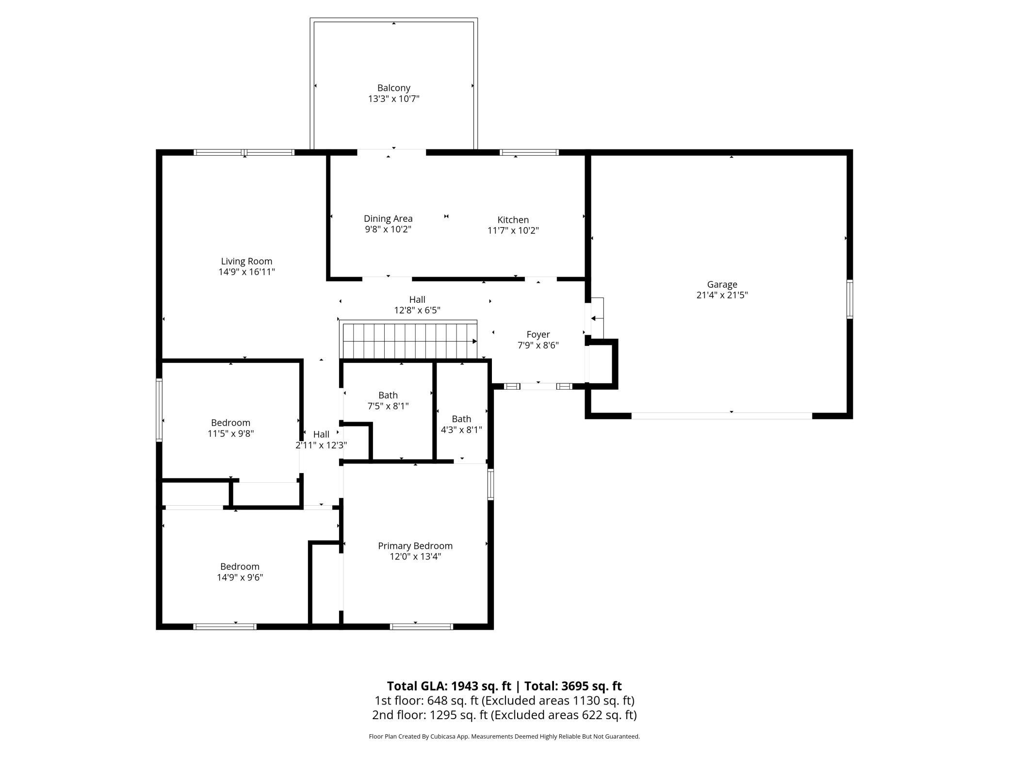 Main Level Floorplan