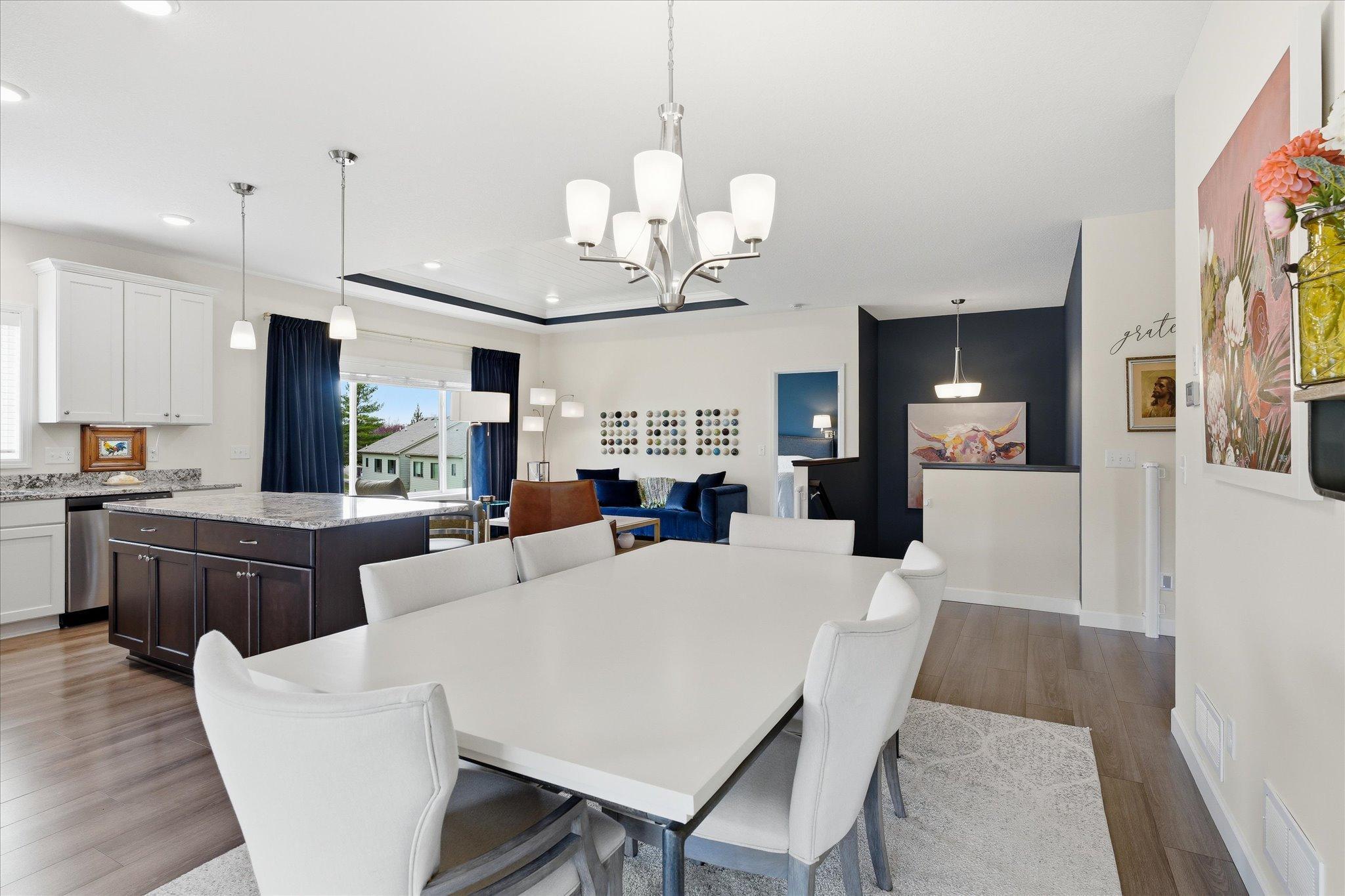 Excellent layout for entertaining. Great dining area and sun room to deck area