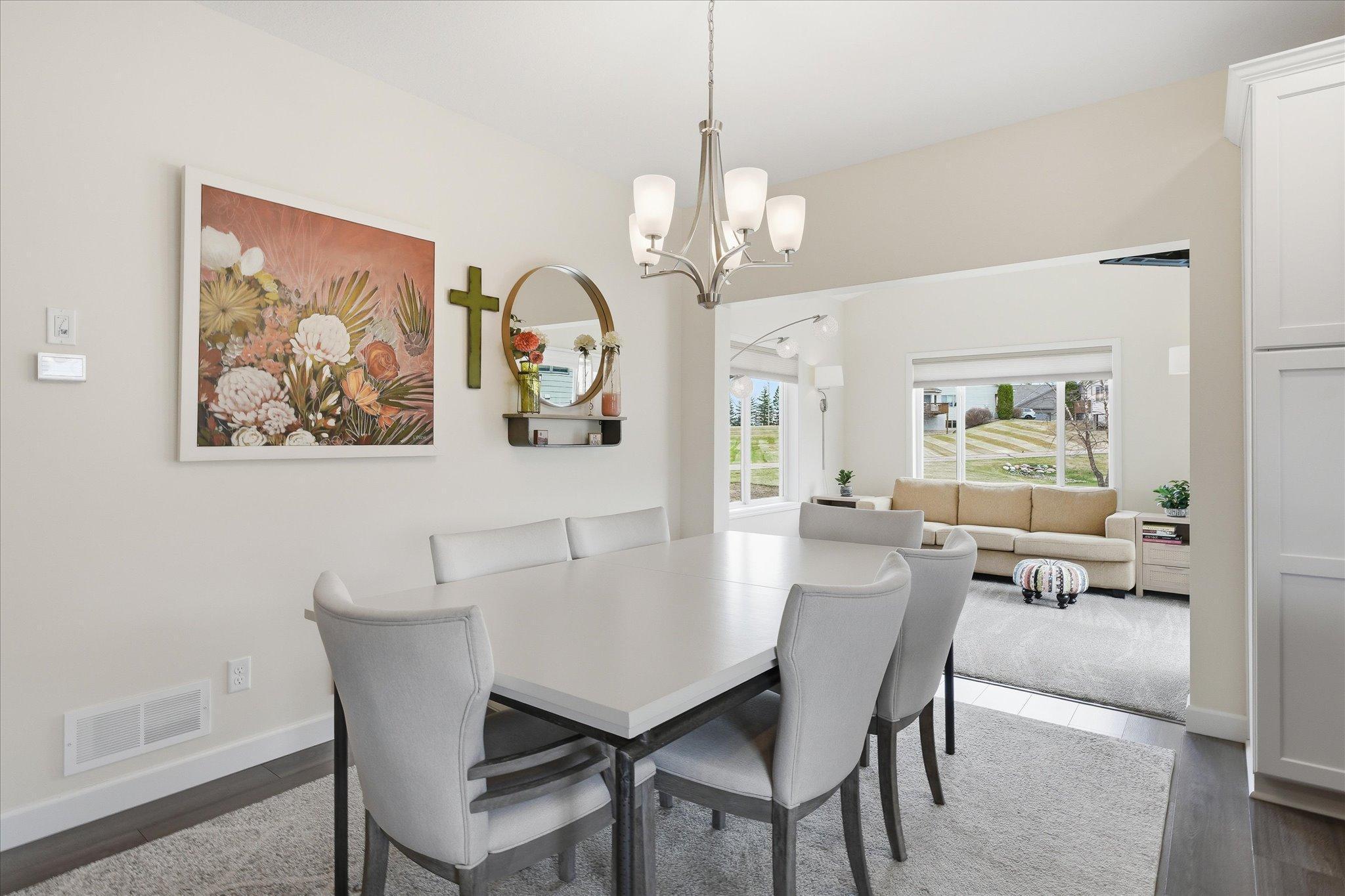 Excellent layout for entertaining. Great dining area and sun room to deck area