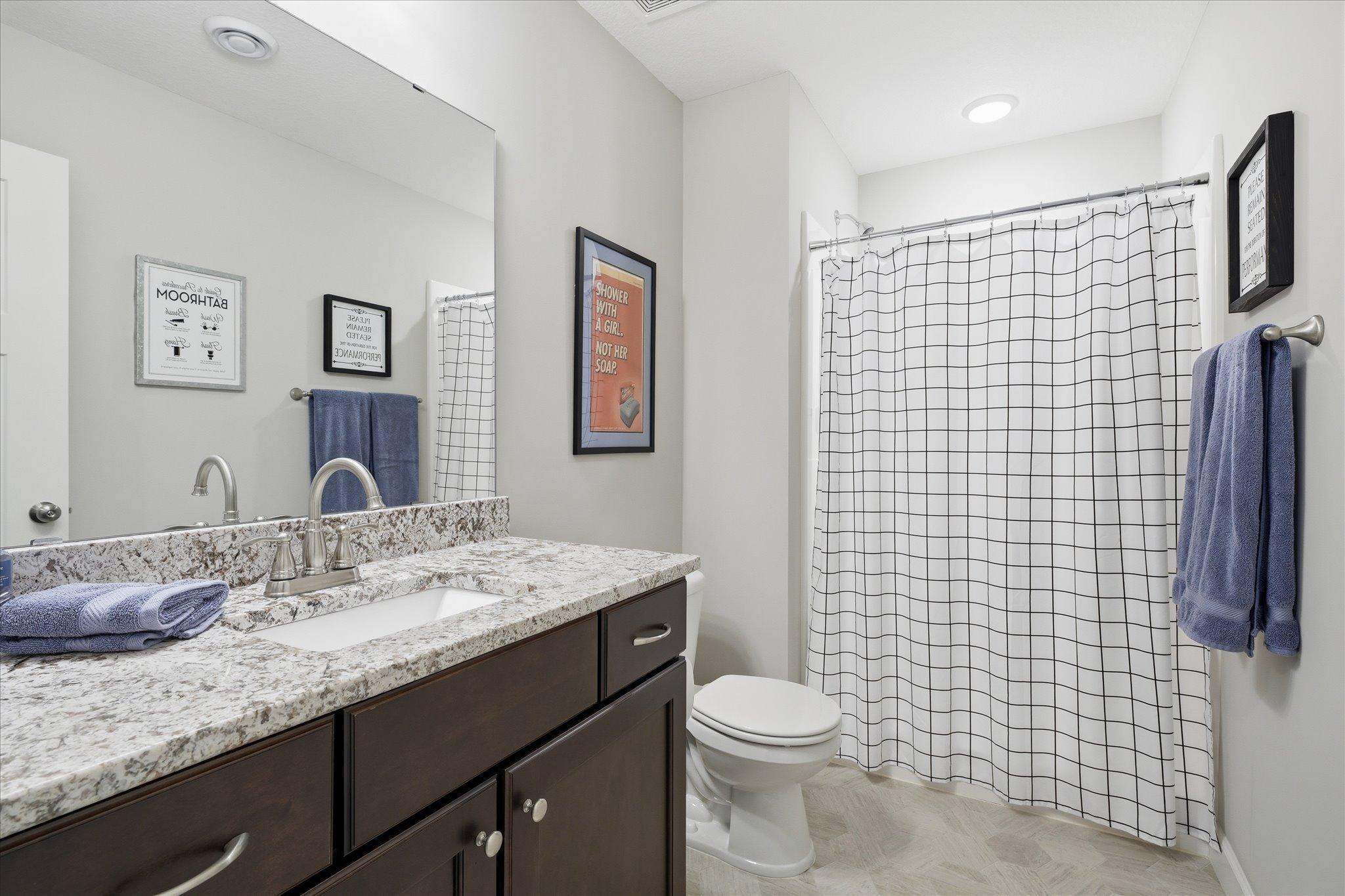 Lower level bathroom #3