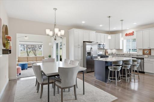 Excellent layout for entertaining. Great dining area and sun room to deck area