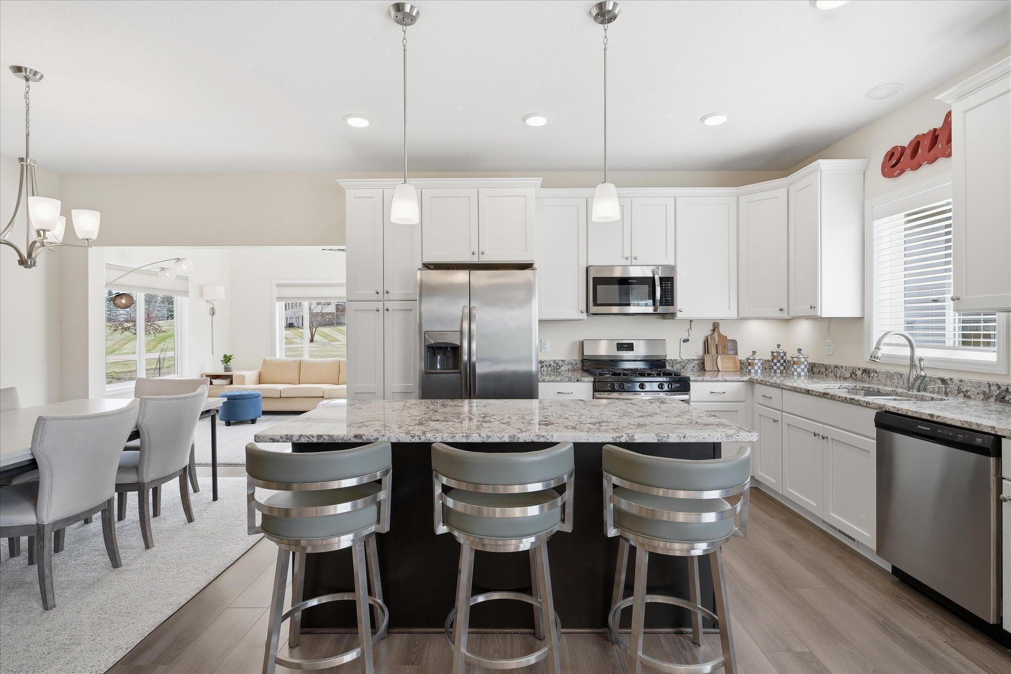 Excellent layout for entertaining. Great dining area and sun room to deck area