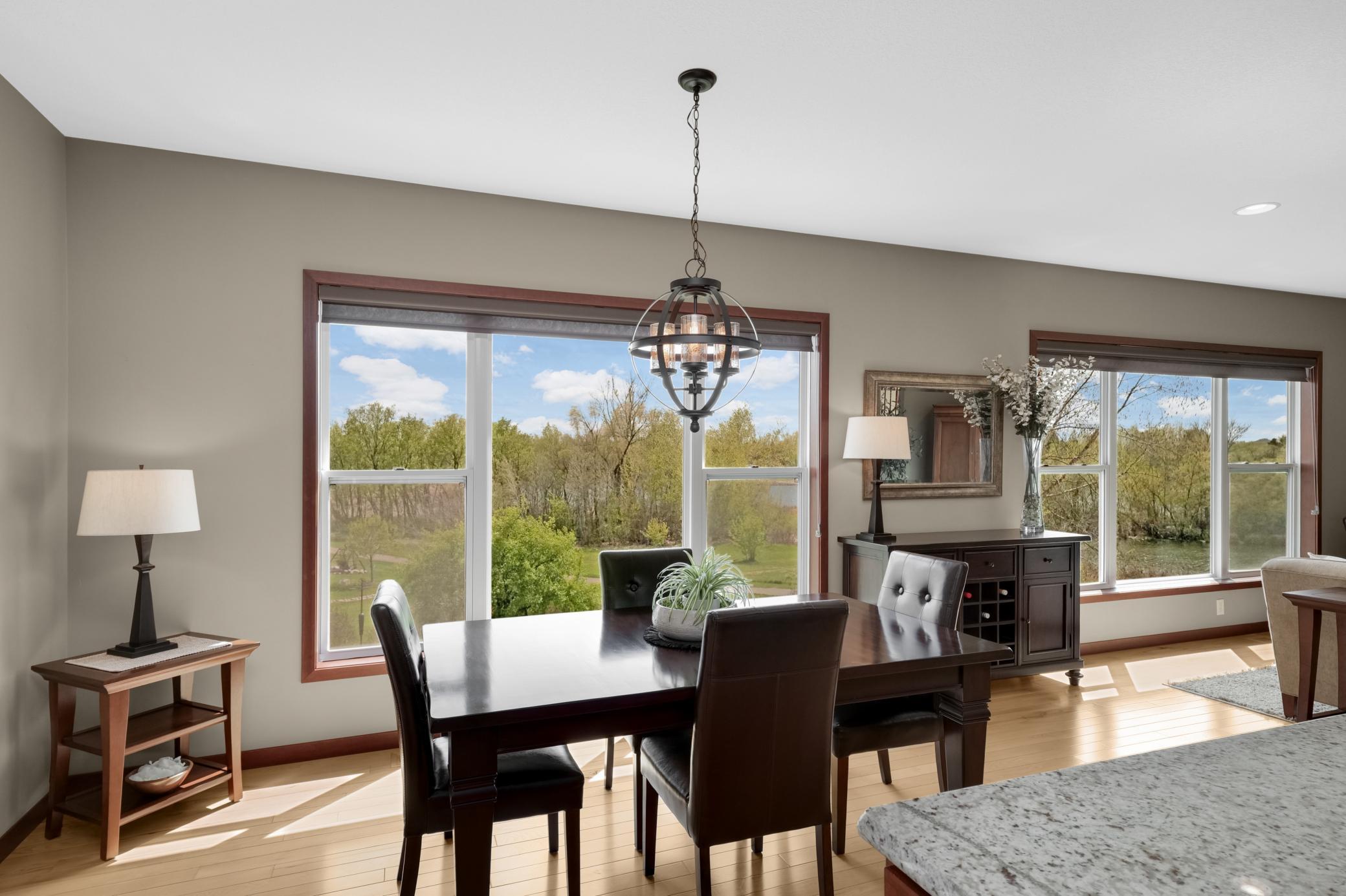 Beautiful southern-facing views that fill the home with natural light.