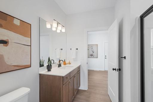 Main floor 3/4 bathroom *Photo of similar home