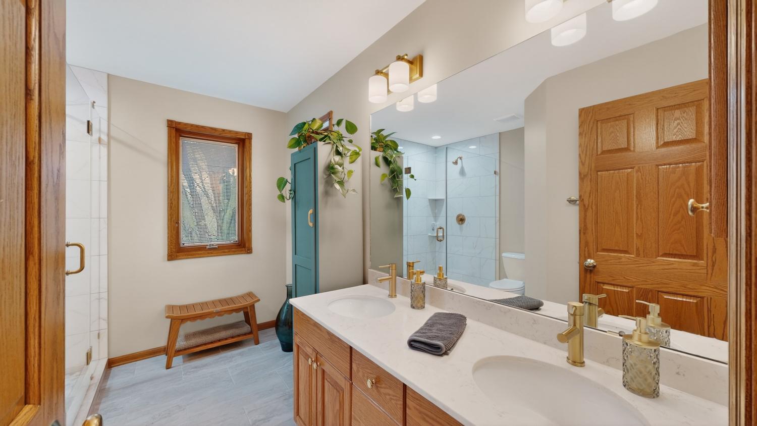 Primary remodeled bath
