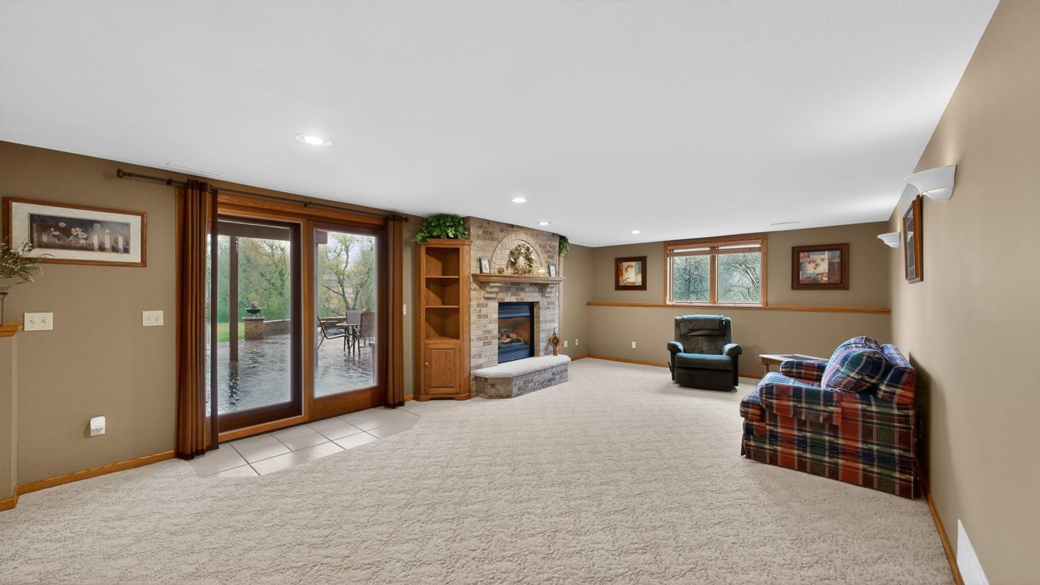 Family room lower level